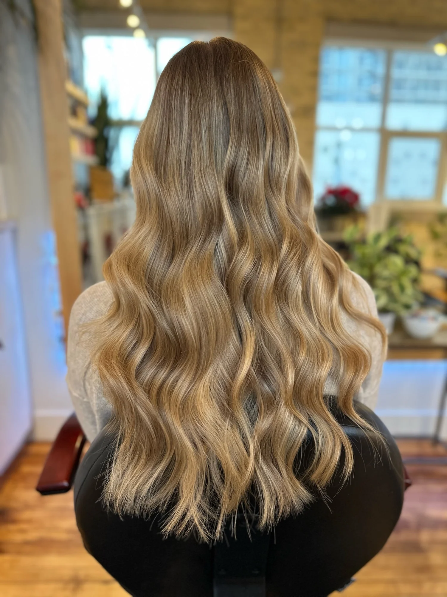 Hair after extensions
